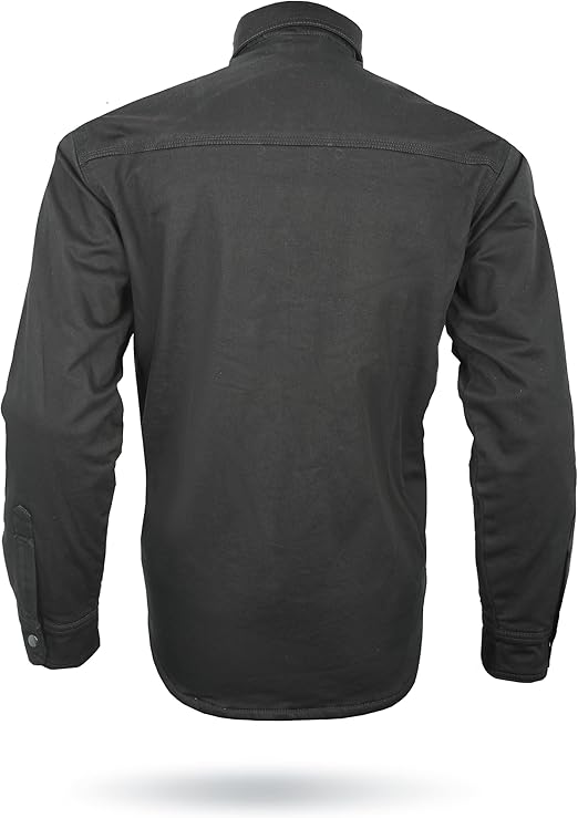 Black Armored Riding Shirt | Motorcycle Riding Shirt | Neo Jeans USA
