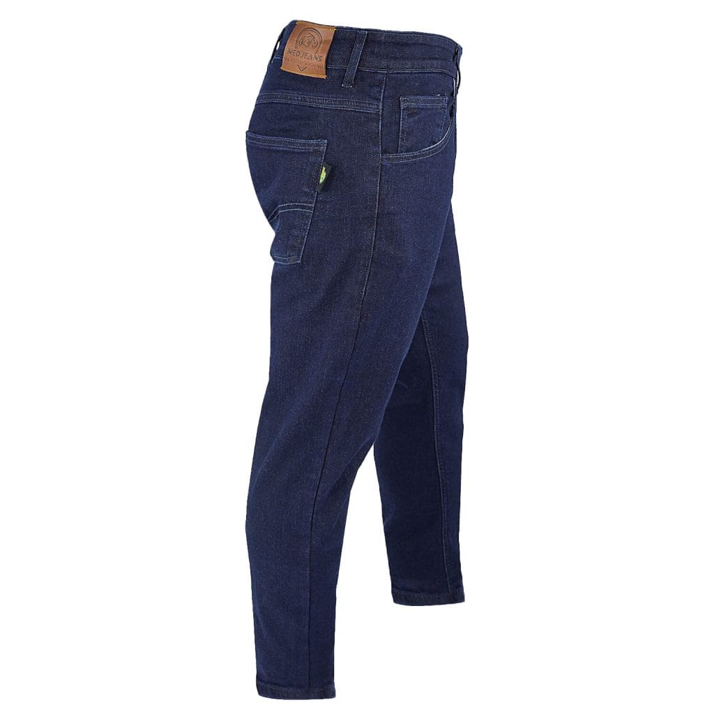 NEO MEN MOTORCYCLE JEANS – BLUE
