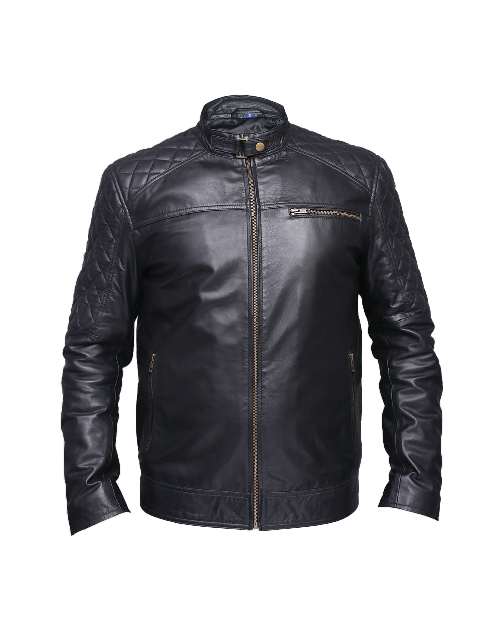 NEO MEN'S MOTOCYELC LEATHER JACKET
