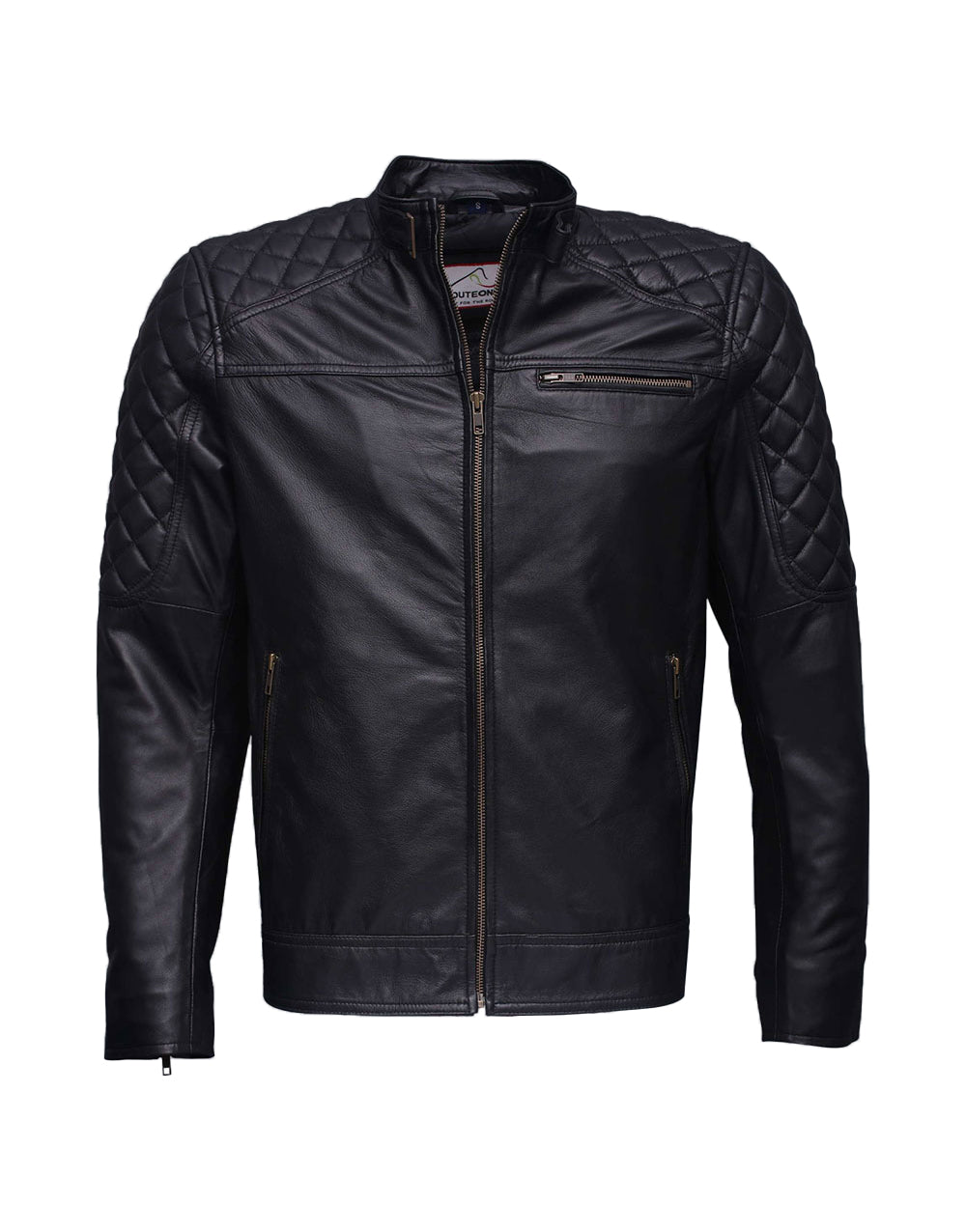 NEO MEN'S MOTOCYELC LEATHER JACKET