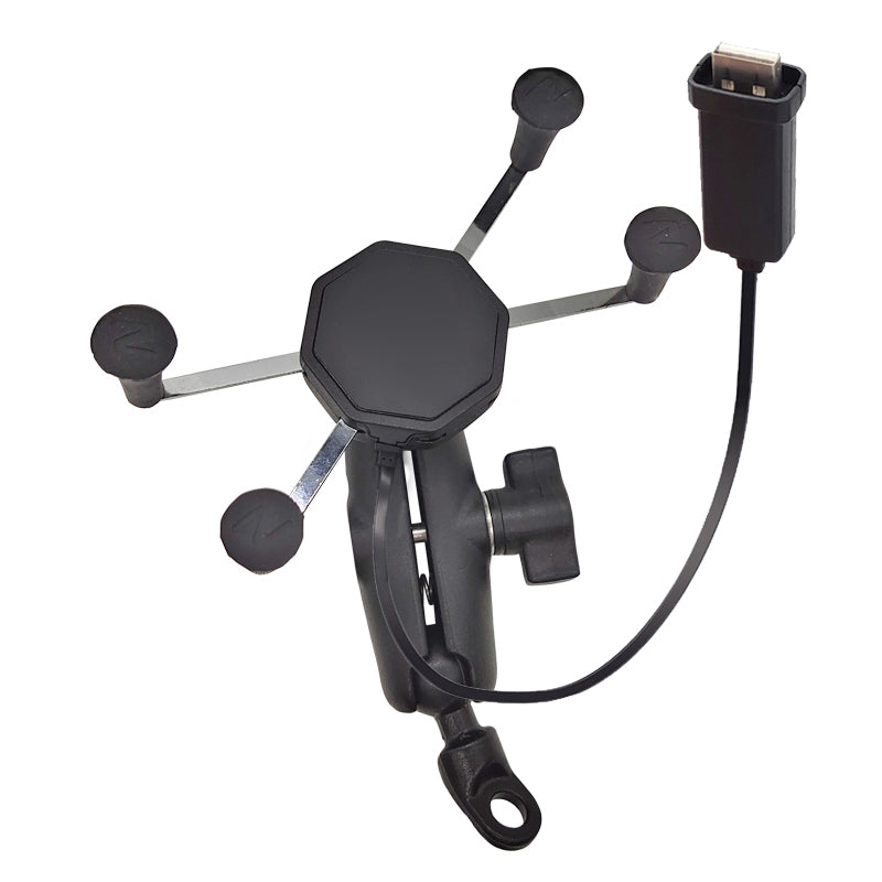 NEO Motorcycle Mobile Mounts J-Bolt Base and Wireless charging.