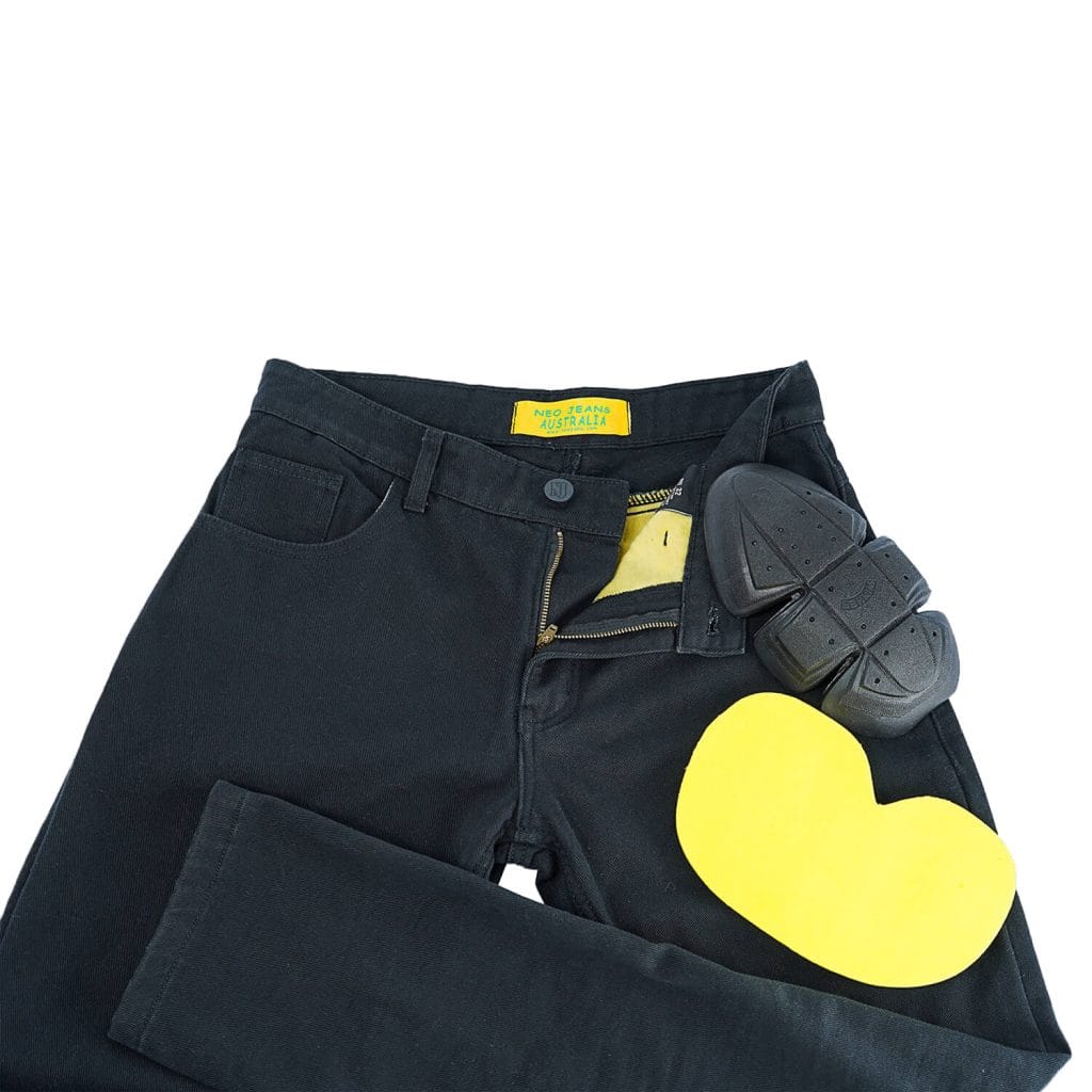 Men’s Black Motorcycle Jeans | Black Motorcycle Jeans | Neo Jeans USA
