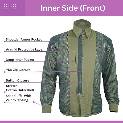 Motorcycle Riding Shirt | Men's Cotton Riding Shirt | Neo Jeans USA