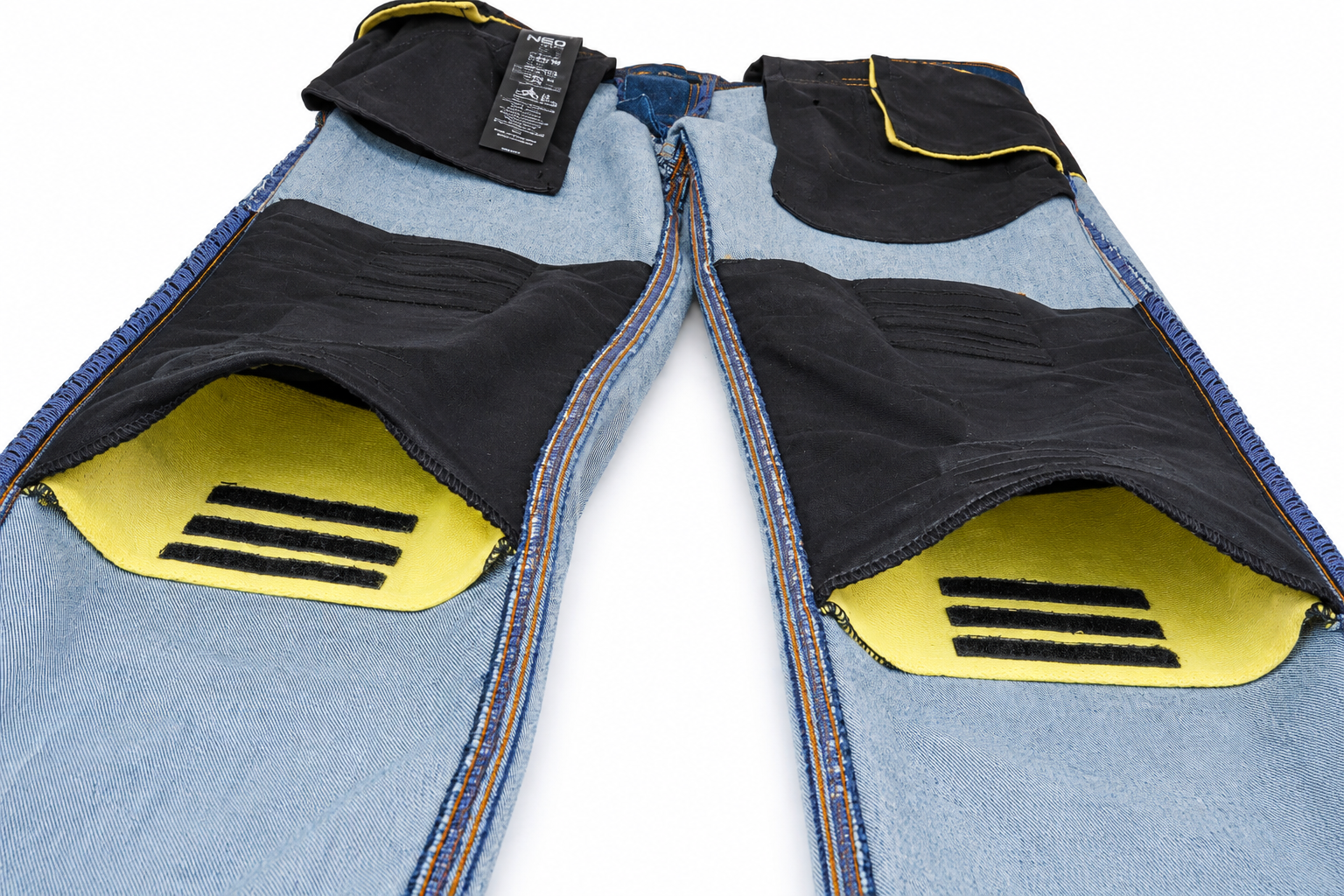 NEO CE AAA MEN IRON RIDE JEANS – BLUE |  Ultimate Protection With CE Fabric, CE Hip and Knee Armors