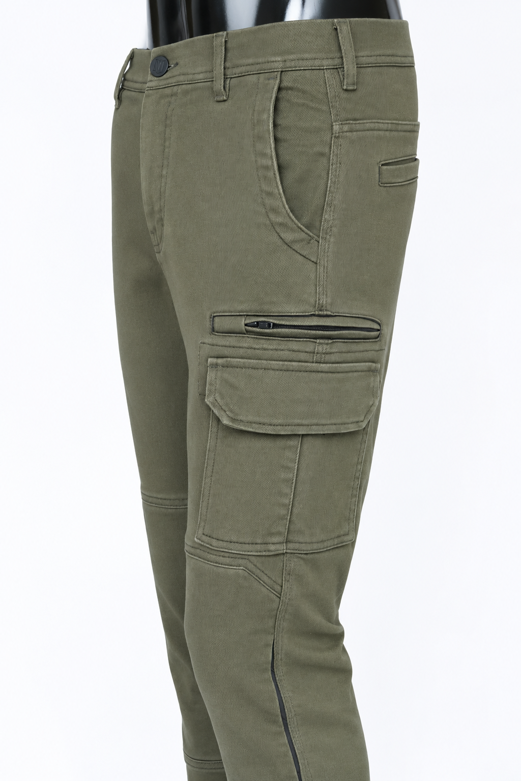 NEO CE AA RYDEN CARGO PANT – GREEN - OLIVE | Ultimate Protection With CE Fabric, CE Hip and Knee Armors