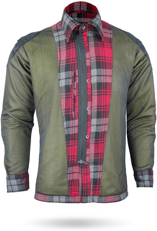 Red & Black Riding Shirt | Unisex Riding Shirt | Neo Jeans USA