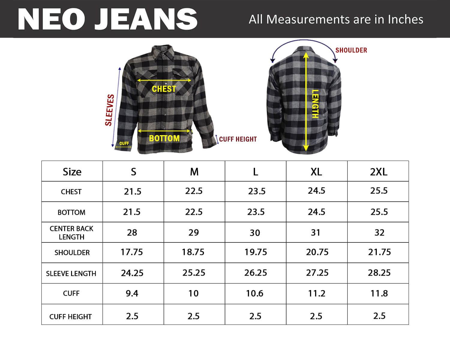 Unisex Flannel Shirt | Motorcycle Riding Flannel Shirt | Neo Jeans USA